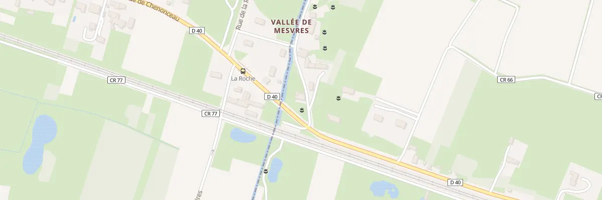 Plan du 1 Rue de la Vallée de Mesvres à Civray-de-Touraine