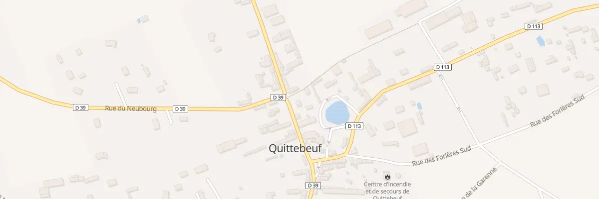 Plan du 9 Rue d’Elbeuf à Quittebeuf