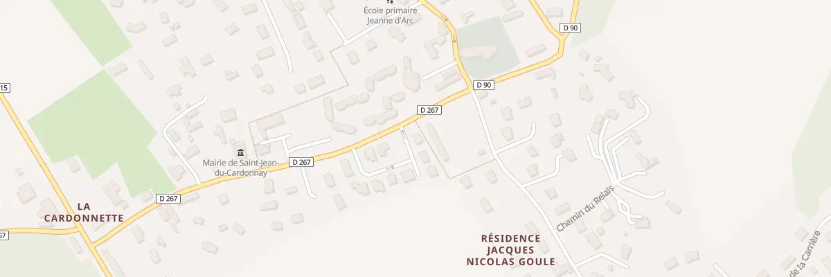 Plan du 16 Res Le Coeur de Saint Jean à Saint-Jean-du-Cardonnay
