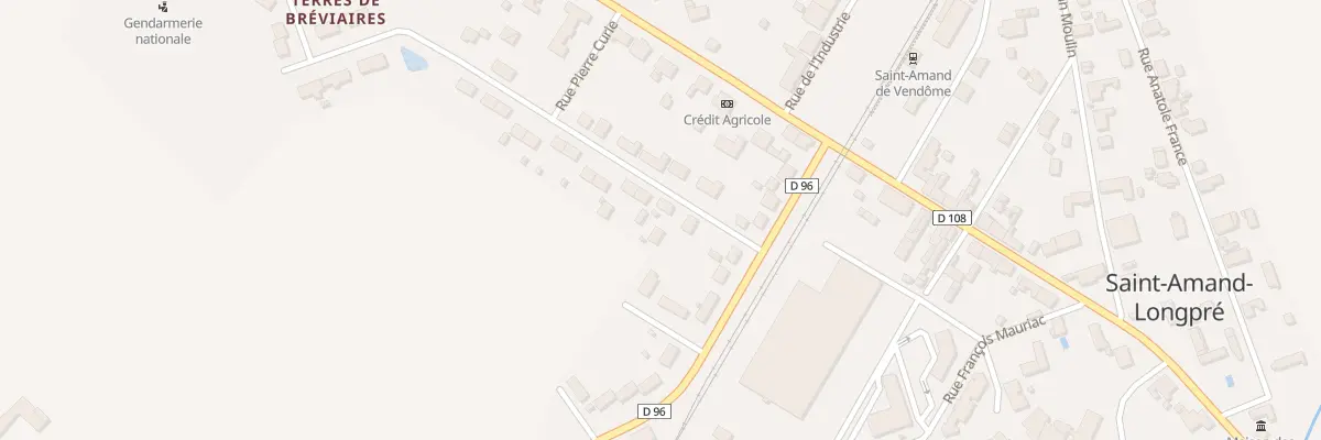 Plan du 8 Rue Victor Hugo à Saint-Amand-Longpré