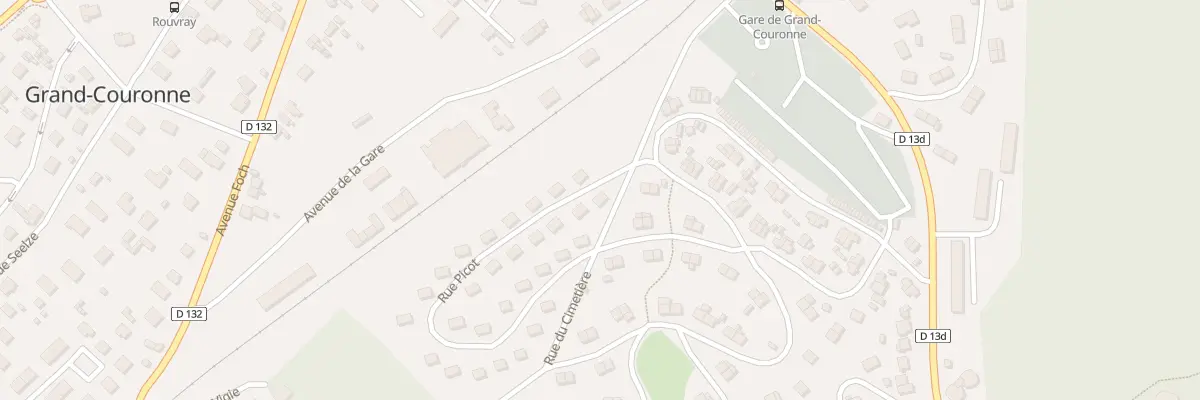Plan du 1 Rue Picot à Grand-Couronne