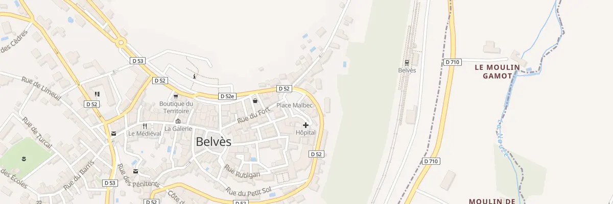 Plan du 2 Rue de l’Oiseau Qui Chante à Pays de Belvès