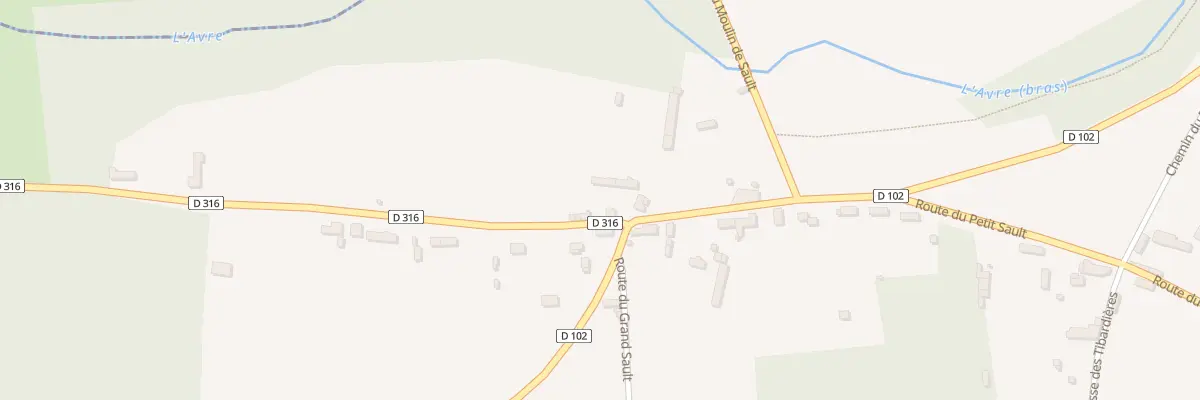 Plan du 129 Rue du Charron à Montigny-sur-Avre