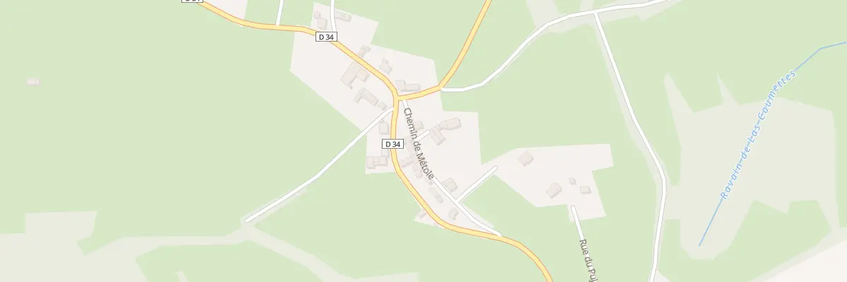 Plan du 152 Metole à Betchat