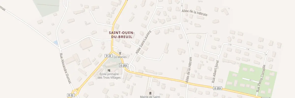 Plan du 54 All Saint Laurent à Saint-Ouen-du-Breuil