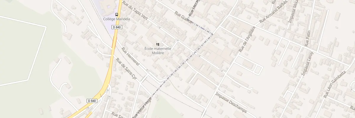 Plan du 12 Rue du Bout du Gard à Elbeuf