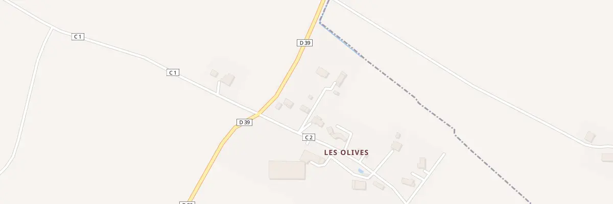 Plan du 5040 Aux Olives à Beaupuy