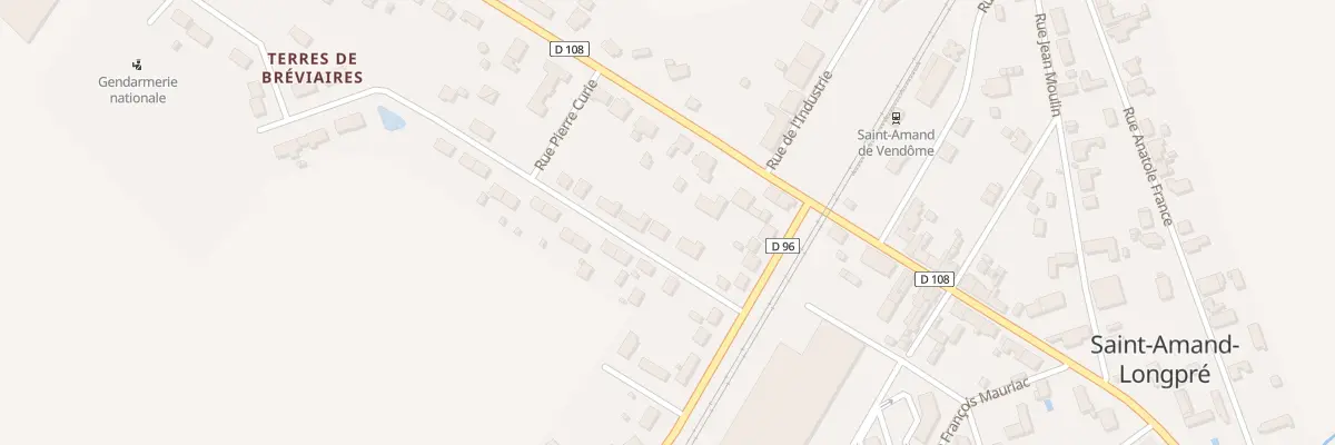 Plan du 7 Rue Victor Hugo à Saint-Amand-Longpré