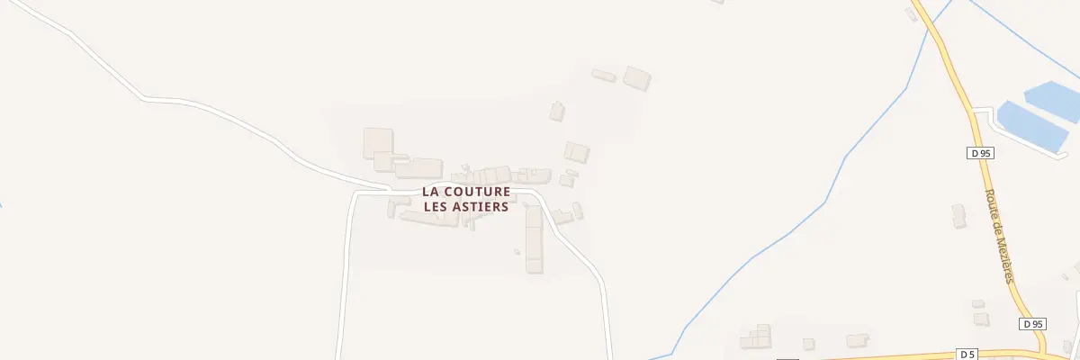 Plan du 10 La Couture les Astiers à Blond