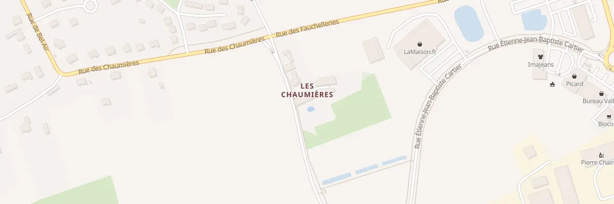 Plan du 441 Rue des Chaumières à Amboise