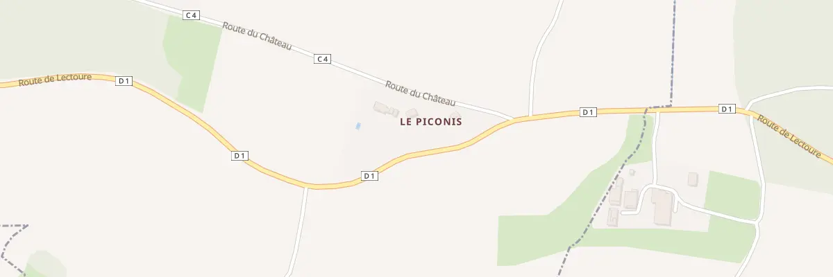 Plan du 11A Soureillan de Belloc à Cabanac-Séguenville