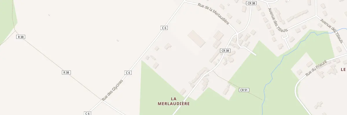 Plan du 33 Rue des Glycines à Perrusson