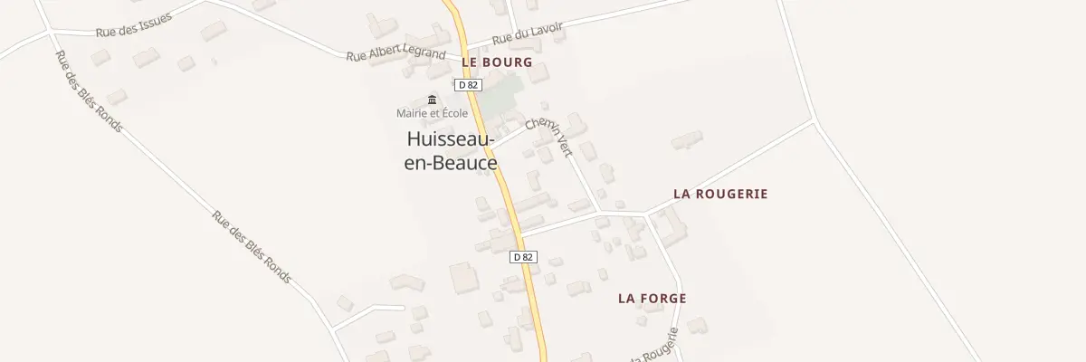 Plan du 7 Av de la Haute Voie à Huisseau-en-Beauce