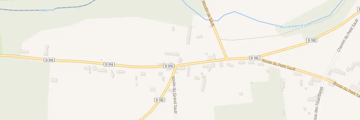 Plan du 117 Rue du Charron à Montigny-sur-Avre