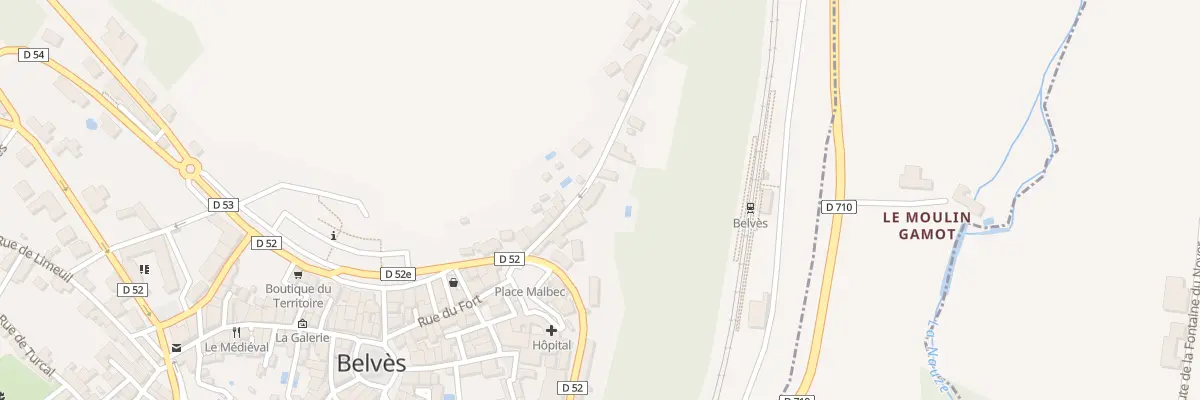 Plan du 16 Rue du Terriol à Pays de Belvès