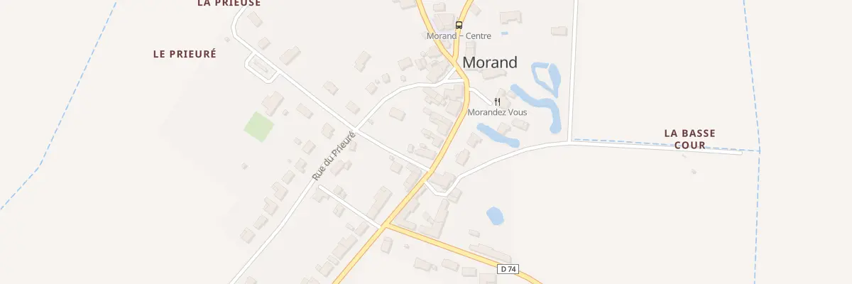 Plan du 12 Rue du Marchais à Morand