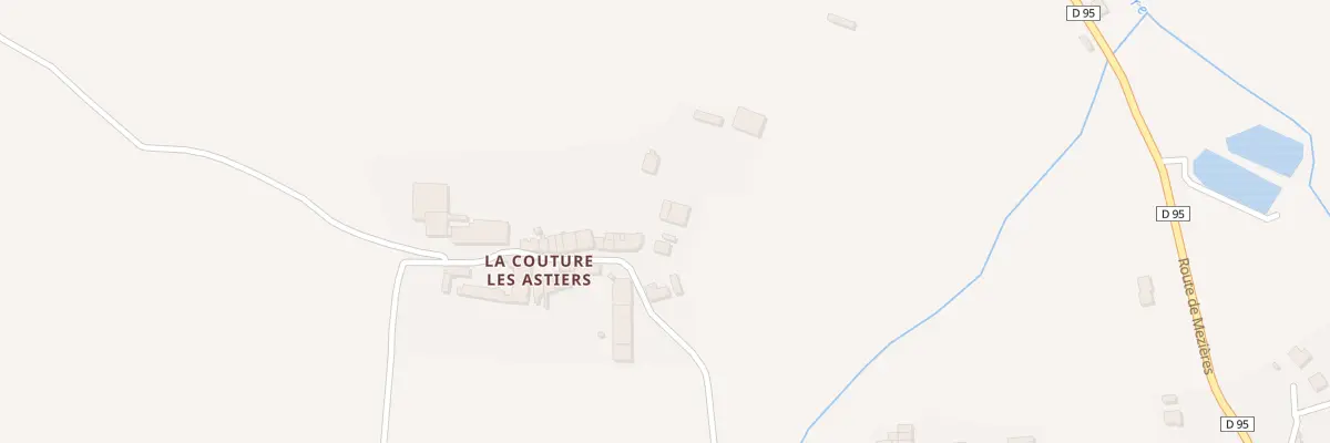 Plan du 6 La Couture les Astiers à Blond