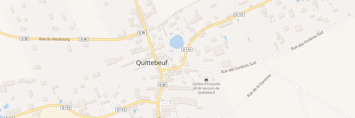Plan du 2 Rue de Bérengeville à Quittebeuf