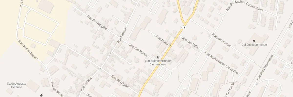 Plan du 1 Rue des Harkis à Grand-Couronne