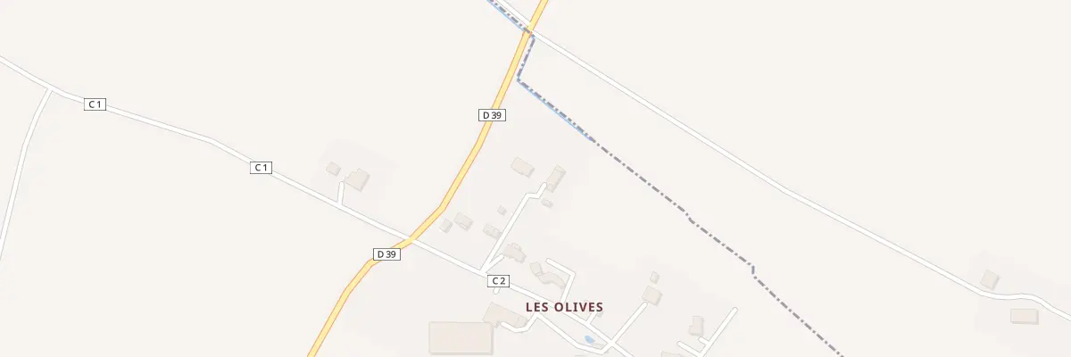 Plan du 5445 Aux Olives à Beaupuy