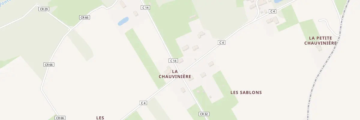 Plan du 7 La Chauviniere à La Croix-en-Touraine