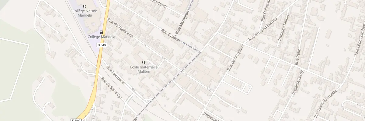 Plan du 2B Rue du Bout du Gard à Elbeuf
