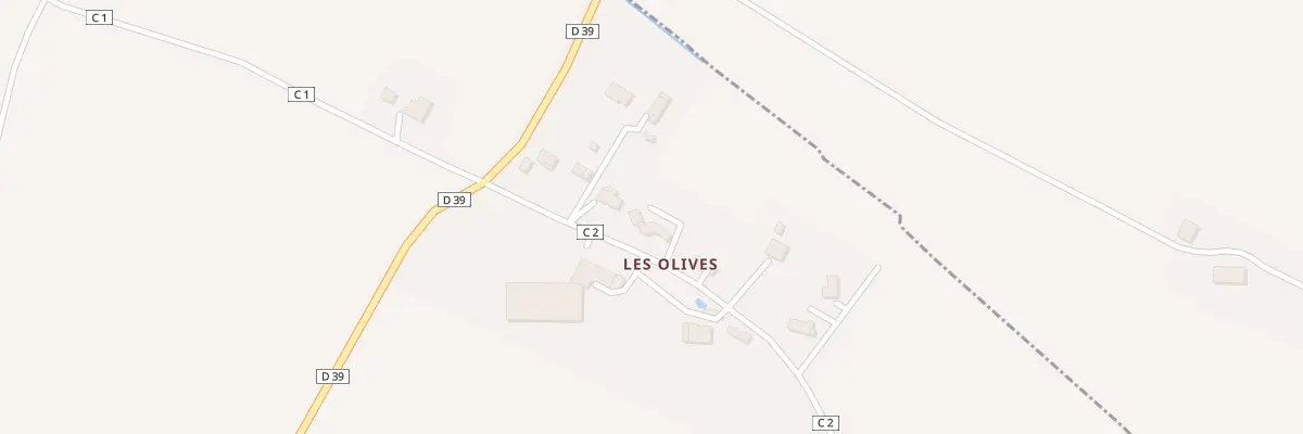 Plan du 5055 Aux Olives à Beaupuy