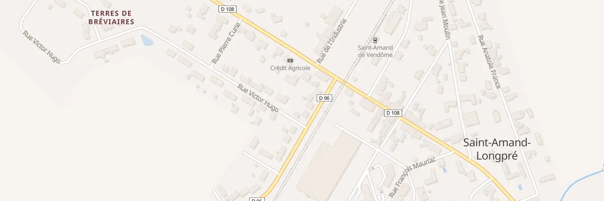 Plan du 5 Rue de Touraine à Saint-Amand-Longpré