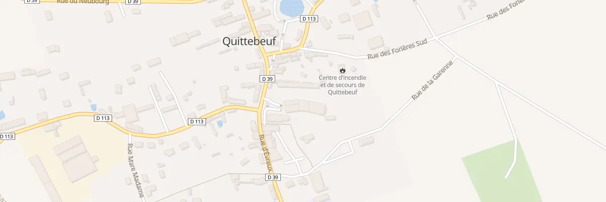 Plan du 6 Rue d’Evreux à Quittebeuf