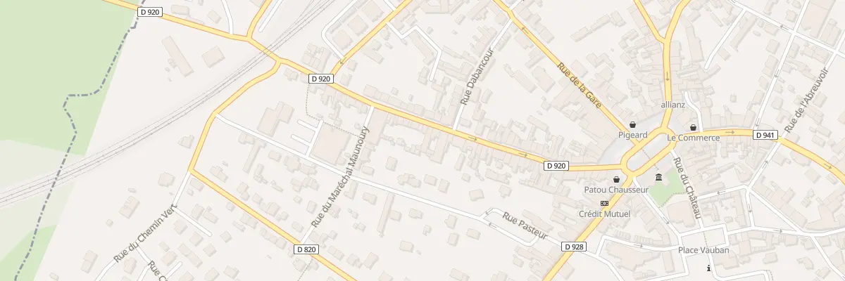 Plan du 51 Rue du Gros Chêne à La Loupe