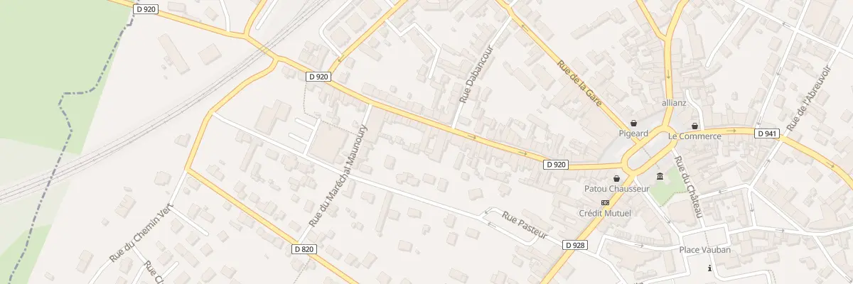 Plan du 49 Rue du Gros Chene à La Loupe