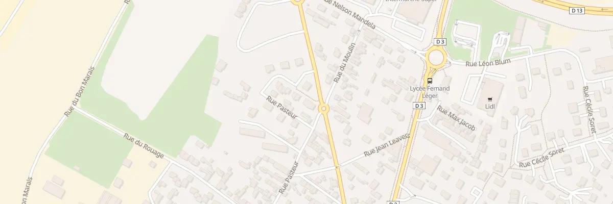Plan du 2A Rue Pasteur à Grand-Couronne