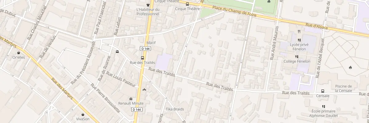 Plan du 7 Rue Solferino à Elbeuf