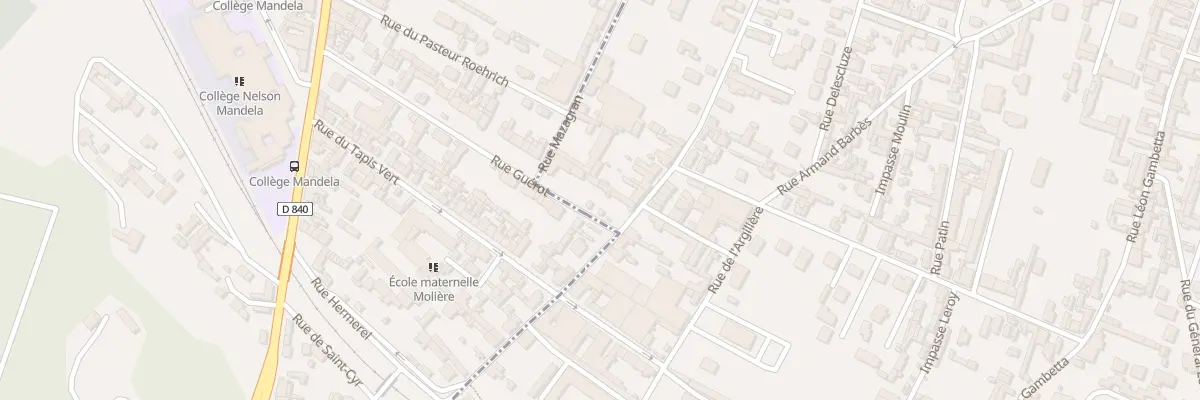 Plan du 2B Rue Guerot à Caudebec-lès-Elbeuf