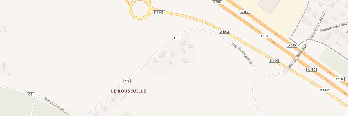 Plan du 503 Rue de Rousseuil à La Vaupalière