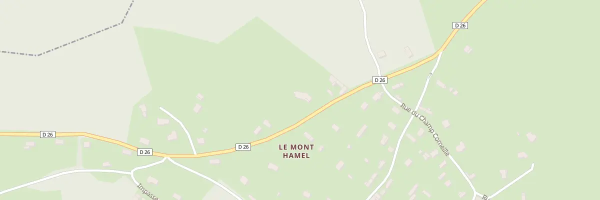 Plan du 600 Rue St Martin La Corneille à Saint-Cyr-la-Campagne