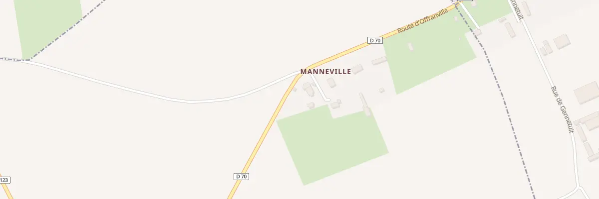 Plan du 3 Imp de Manneville à Thil-Manneville