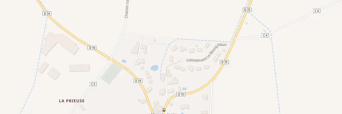 Plan du 8 Lot le Bourg Fleuri à Morand
