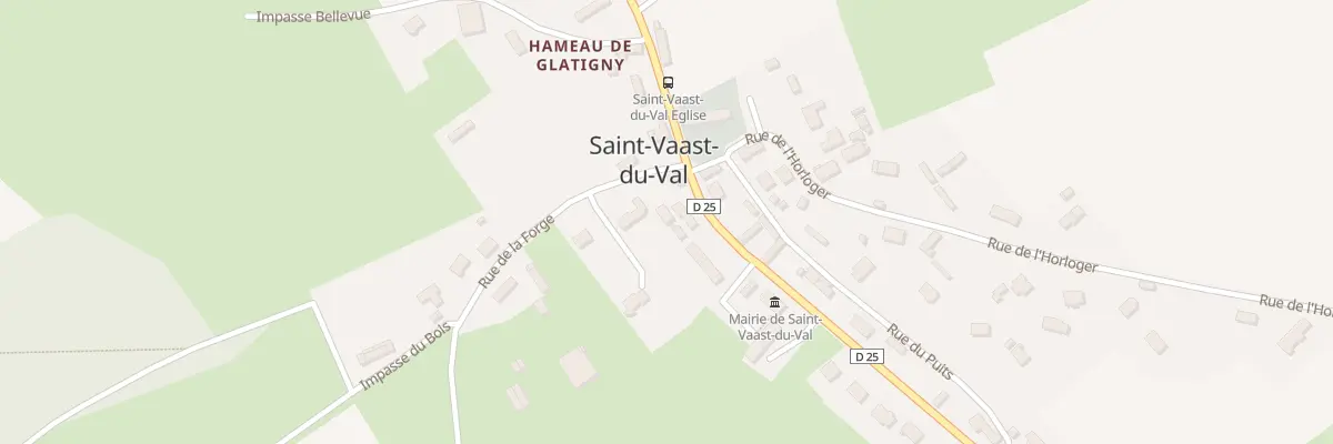 Plan du 26 Rue de la Forge à Saint-Vaast-du-Val