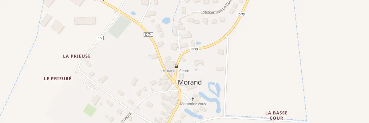 Plan du 1 Rue de la Mairie à Morand