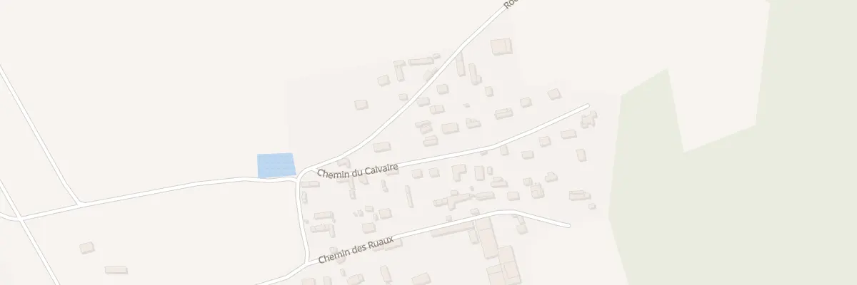 Plan du 3 Che du Calvaire à Saint-Aubin-d’Écrosville