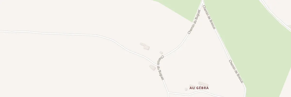 Plan du 956 Chem du Buguet à Savignac-Mona