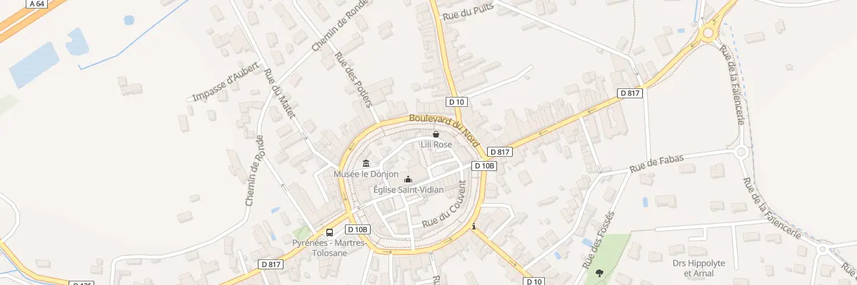 Plan du 16 Rue du Vieux Martres à Martres-Tolosane