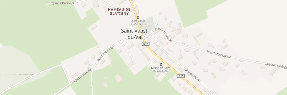 Plan du 20 Rue Francois Prevel à Saint-Vaast-du-Val