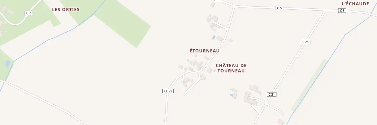 Plan du 10 Etourneau à Martizay