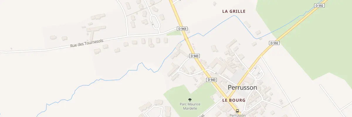 Plan du 9002 Che du Moulin à Perrusson