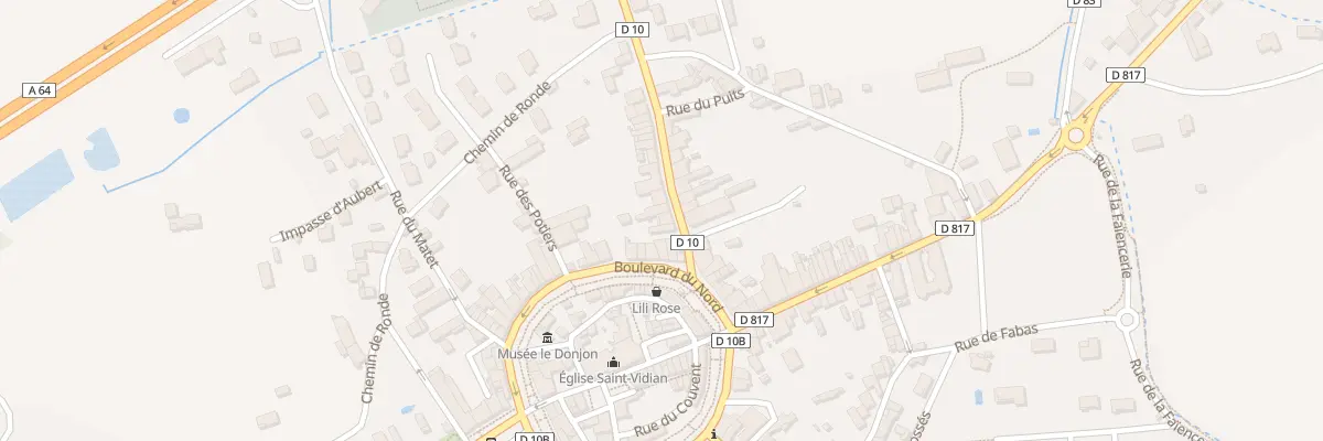Plan du 5 Rue du Pages à Martres-Tolosane