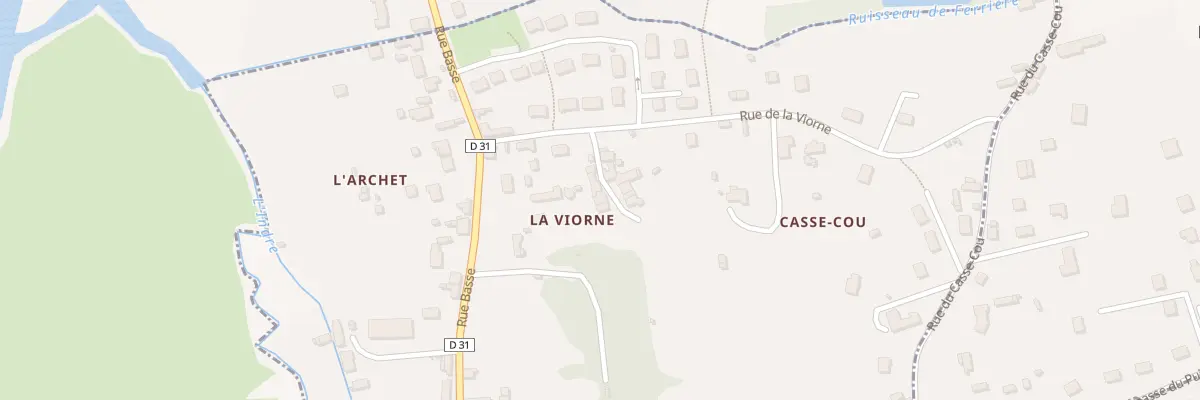 Plan du 5 Rue de la Viorne à Beaulieu-lès-Loches