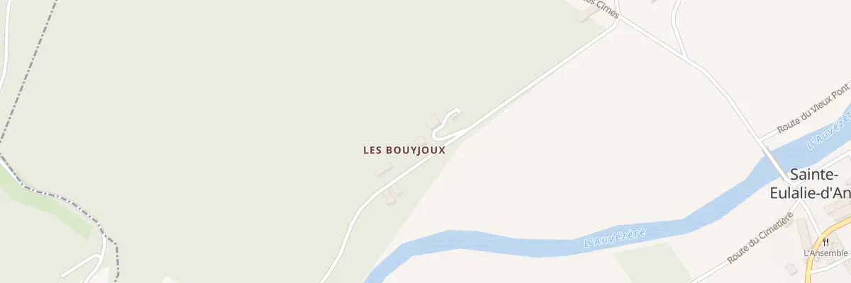 Plan du 116 Les Bouyjoux à Sainte-Eulalie-d’Ans