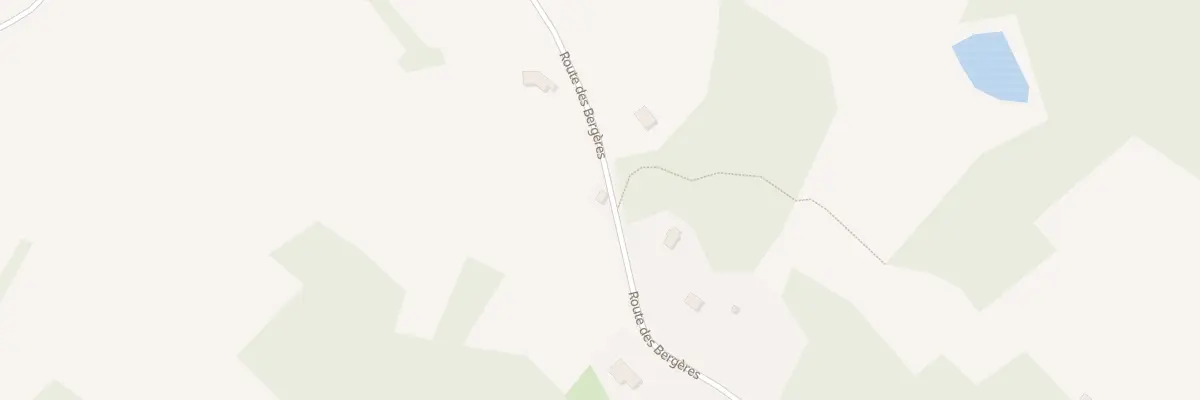 Plan du 401 Rte des Bergères à Saint-Germain-des-Prés